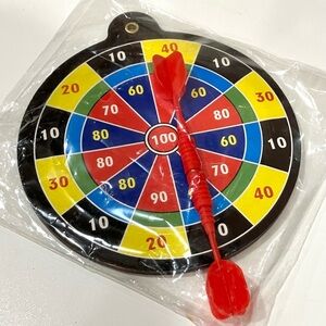 Colorful Dartboard Game for Kids